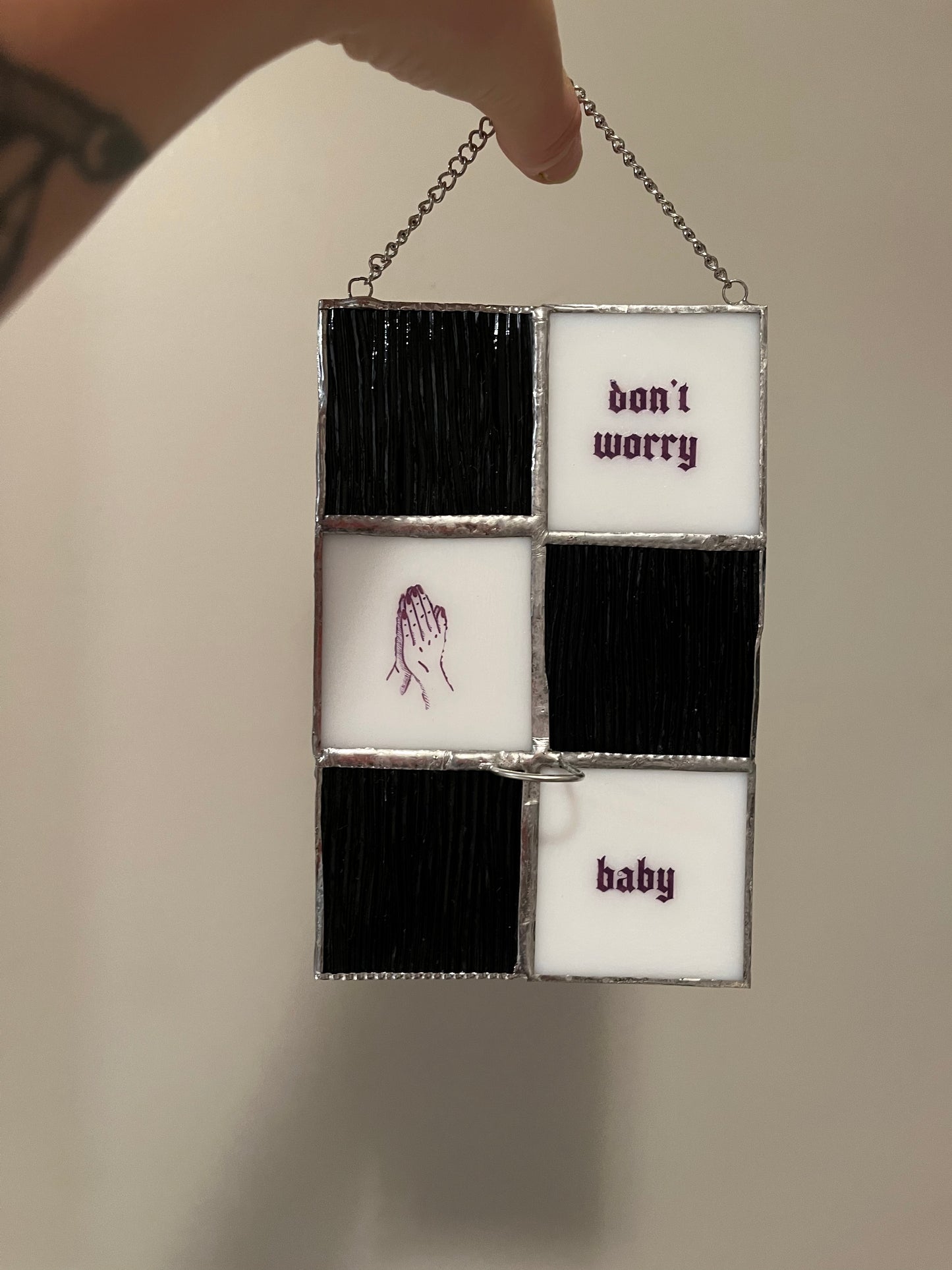 stained glass air plant holder 🌱